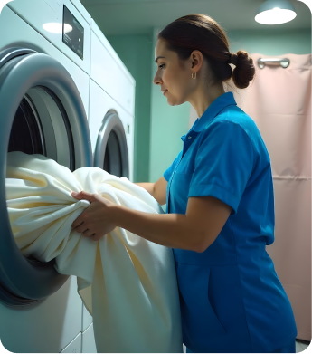 Curtain Cleaning Process