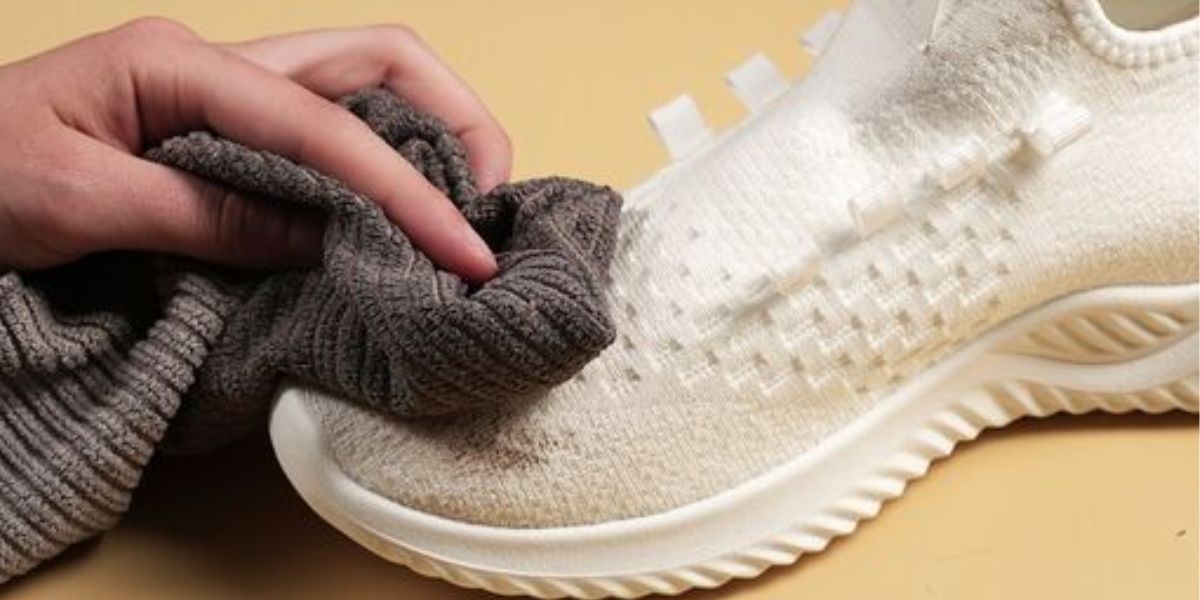 how to clean mesh shoes