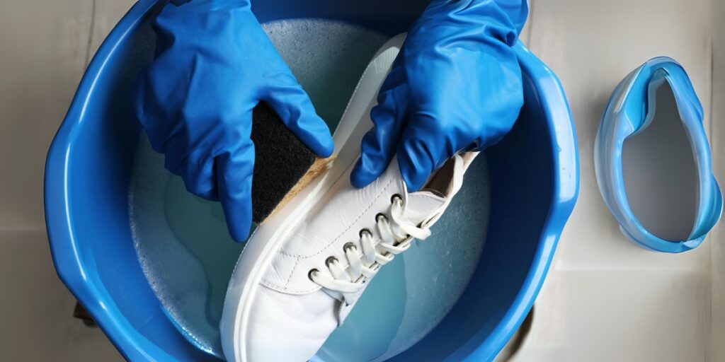 how to clean running shoes