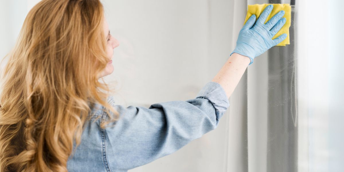 best way to clean curtains