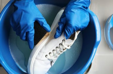 how to clean running shoes